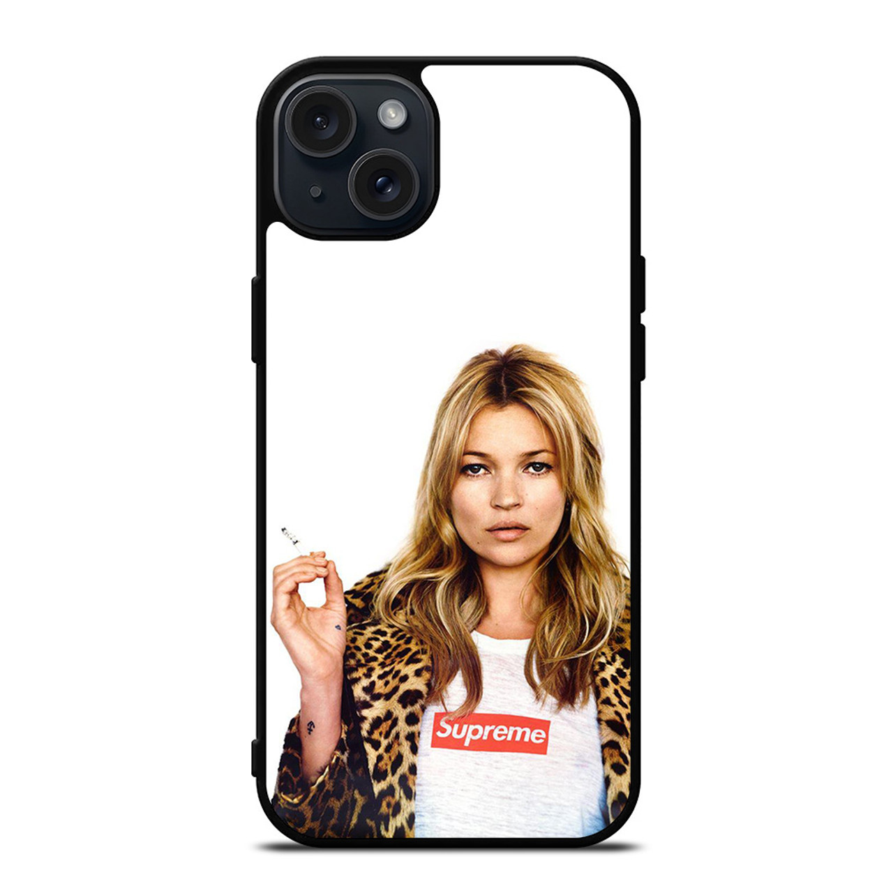 KATE MOSS SUPREME iPhone 15 Plus Case Cover